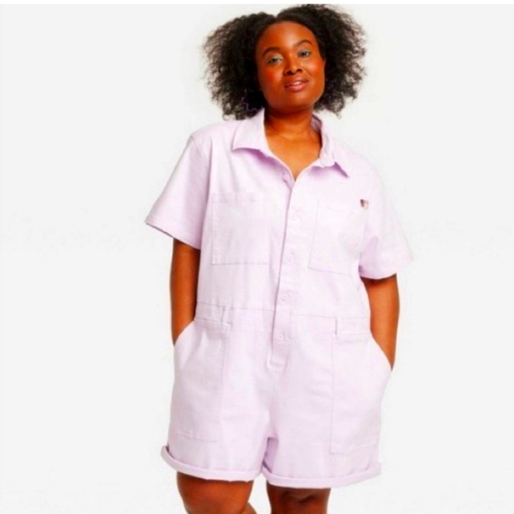 Target Pride Short Sleeve Romper Boilersuit in Lavender - Unisex XXL or 2X, NWT